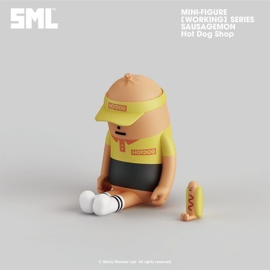 韓國 sticky monster lab SML 工作系列盲盒共13款 正版 可挑款 盒抽 盒玩-規格圖3