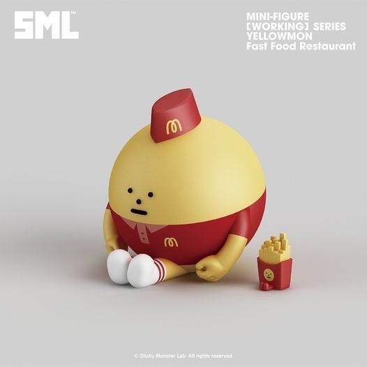 韓國 sticky monster lab SML 工作系列盲盒共13款 正版 可挑款 盒抽 盒玩-規格圖3