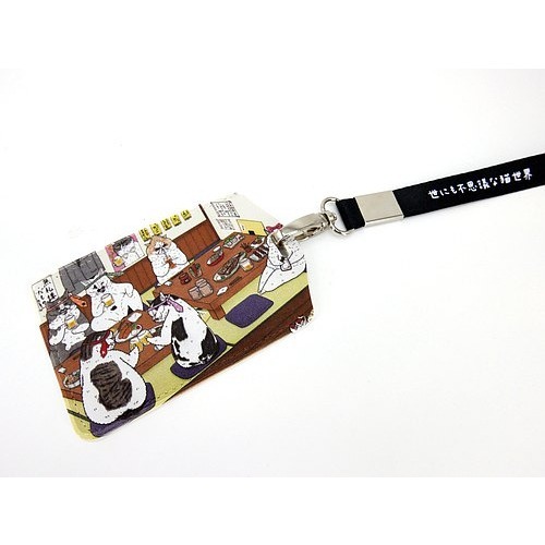 不可思議的貓世界 證件套 (共三款) 證件套 頸掛 識別證套 頸掛開窗識別證套-細節圖4