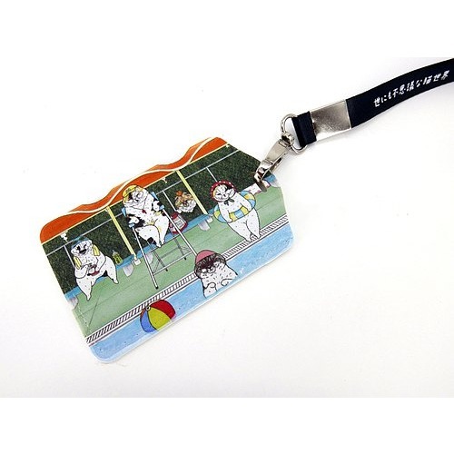 不可思議的貓世界 證件套 (共三款) 證件套 頸掛 識別證套 頸掛開窗識別證套-規格圖4