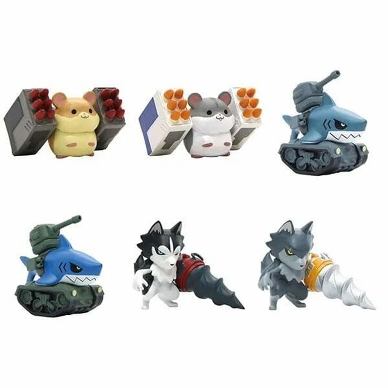 HMA 機動物第2彈 盲盒共6款 可挑款 盒抽 盒玩-細節圖2