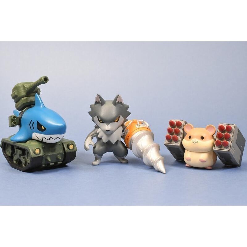 HMA 機動物第2彈 盲盒共6款 可挑款 盒抽 盒玩-細節圖3