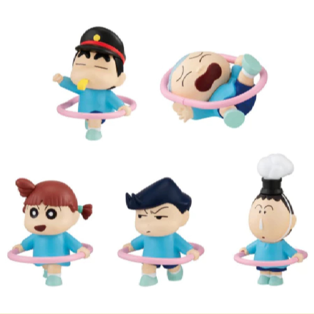 BANDAI 萬代 蠟筆小新火車遊戲公仔 共五款 扭蛋 轉蛋 公仔 盒玩-細節圖2