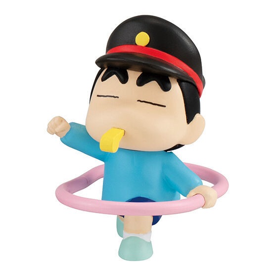 BANDAI 萬代 蠟筆小新火車遊戲公仔 共五款 扭蛋 轉蛋 公仔 盒玩-規格圖2