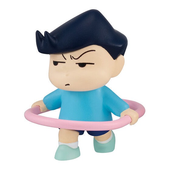 BANDAI 萬代 蠟筆小新火車遊戲公仔 共五款 扭蛋 轉蛋 公仔 盒玩-規格圖2