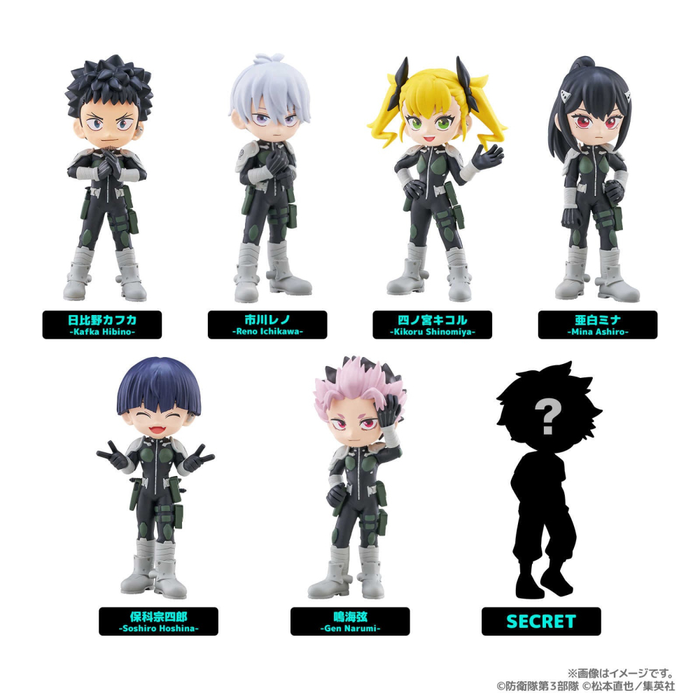 Bushiroad PalVerse 怪獸8號 盲盒共6+1隱藏款 日版 可挑款 盒抽 盒玩-細節圖2