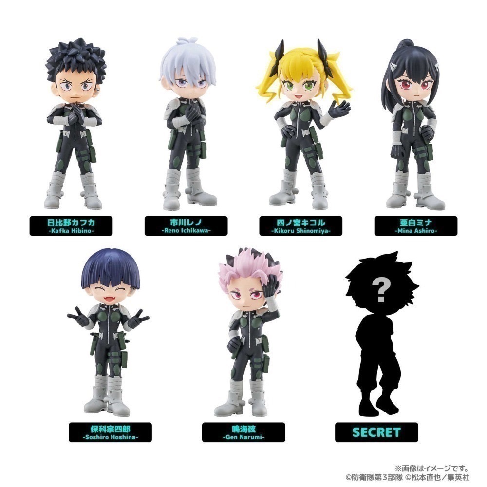 BUSHIROAD PalVerse 怪獸8號 盲盒 共6+1隱藏款 日版 可挑款 盒抽 盒玩-細節圖2