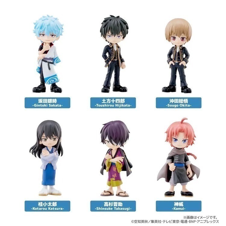 BUSHIROAD PalVerse 銀魂 vol.1盲盒共6款 日版 可挑款 盒抽 盒玩-細節圖2