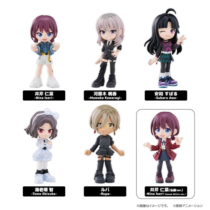 BUSHIROAD PalVerse 少女樂團 吶喊吧 盲盒共5+1隱藏款 日版 可挑款 盒抽 盒玩-細節圖2