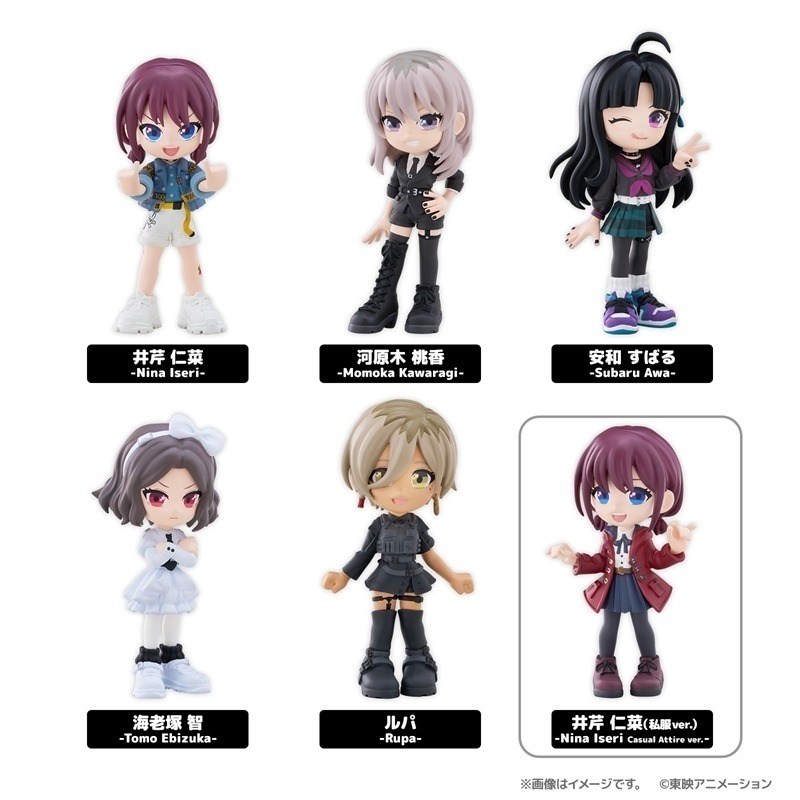 BUSHIROAD PalVerse 少女樂團 吶喊吧 盲盒共5款+1隱藏款 日版 可挑款 盒抽 盒玩-細節圖2