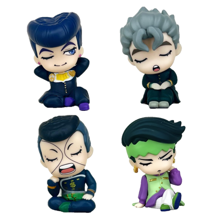 TAKARATOMY  JOJO的奇妙冒險倚肩公仔P3 不滅鑽石 共4款 扭蛋 轉蛋 公仔 盒玩-細節圖3