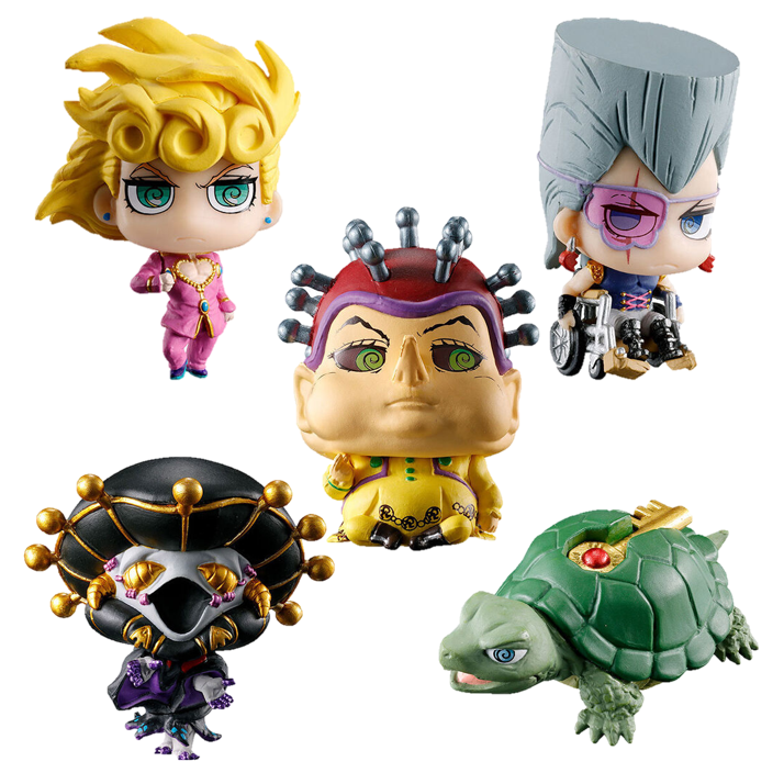 BANDAI 萬代 JOJO的奇妙冒險公仔 黃金之風 共5款 扭蛋 轉蛋 公仔 盒玩-細節圖3