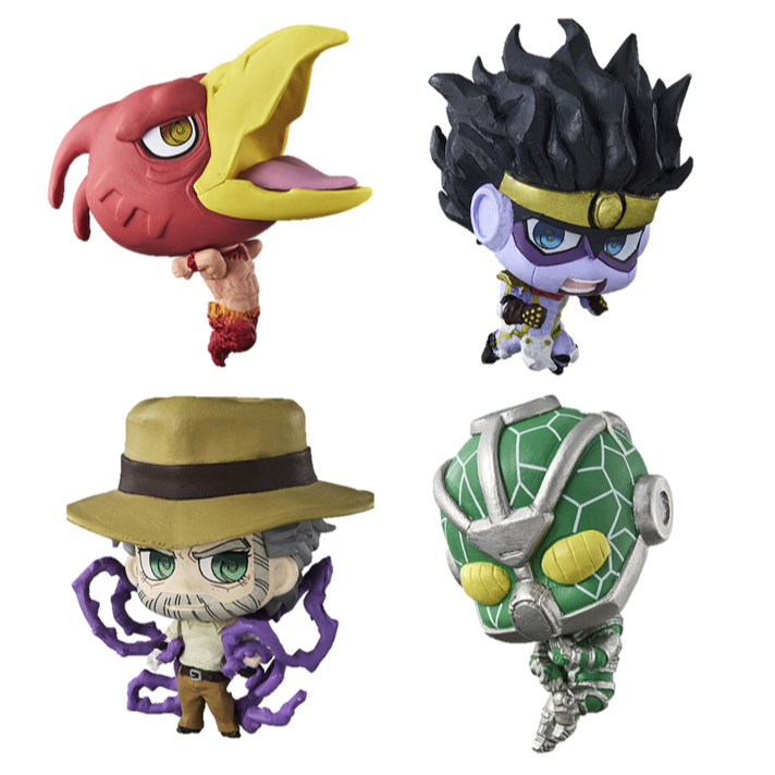 BANDAI 萬代 JOJO的奇妙冒險替身公仔P1 共4款 扭蛋 轉蛋 公仔 盒玩-細節圖3