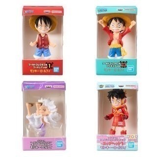 BANDAI 萬代 航海王世界收藏包裝盒公仔 共4款 扭蛋 轉蛋 公仔 盒玩 海賊王-細節圖3