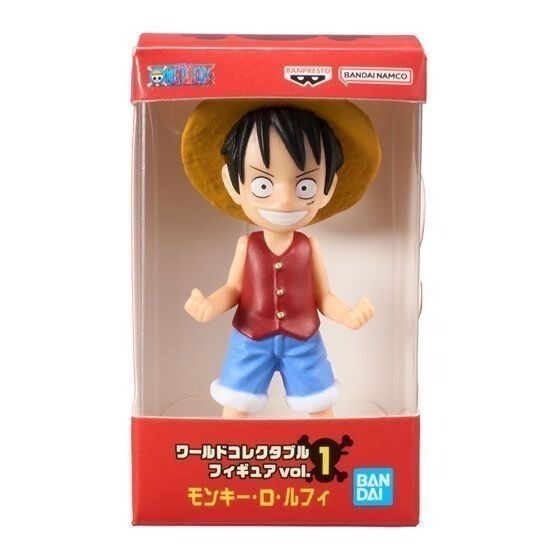 BANDAI 萬代 航海王世界收藏包裝盒公仔 共4款 扭蛋 轉蛋 公仔 盒玩 海賊王-規格圖3