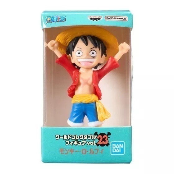 BANDAI 萬代 航海王世界收藏包裝盒公仔 共4款 扭蛋 轉蛋 公仔 盒玩 海賊王-規格圖3