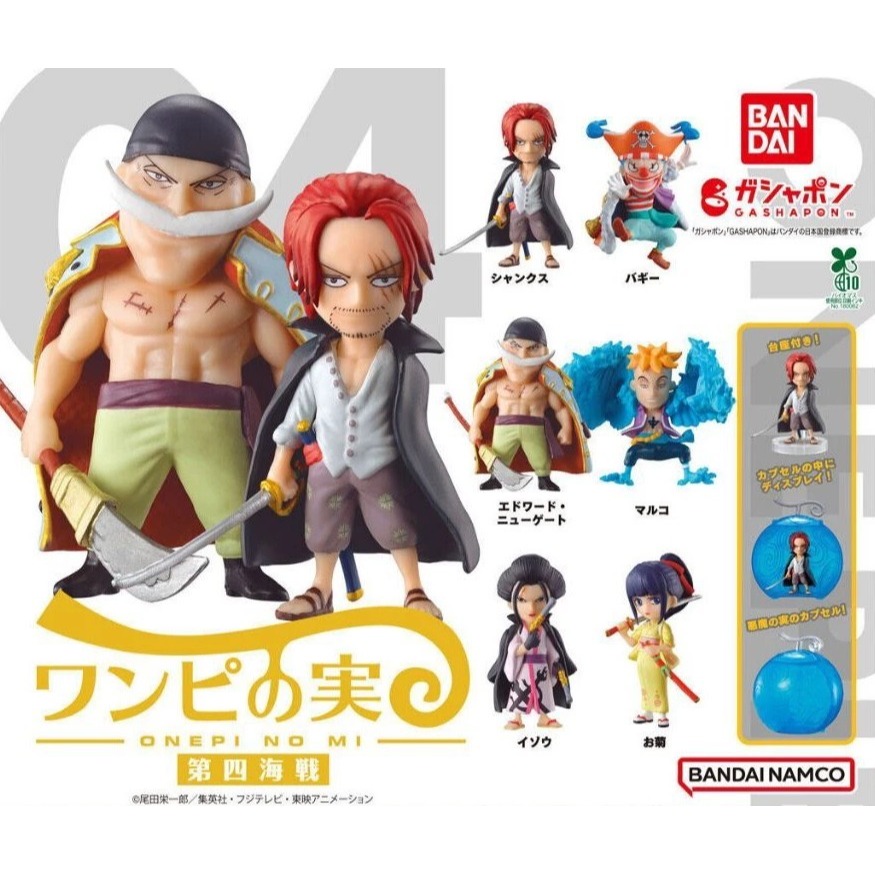 BANDAI 萬代 航海王果實公仔P4 共6款 扭蛋 轉蛋 公仔 盒玩 海賊王-細節圖2