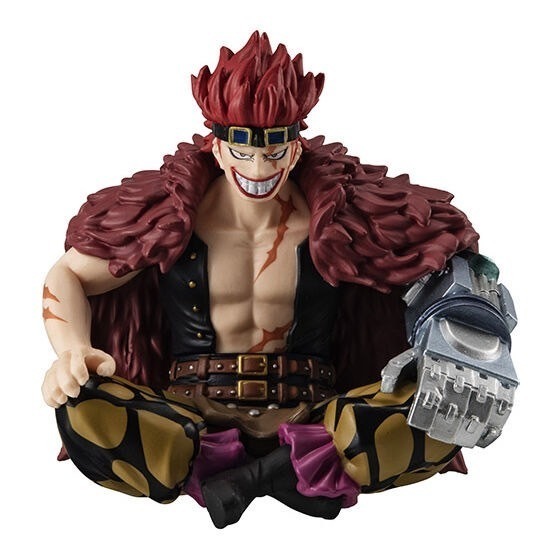 BANDAI 萬代 航海王人物坐姿公仔P2 共2款 扭蛋 轉蛋 公仔 盒玩 海賊王-規格圖2