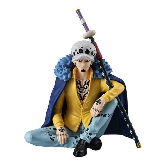 BANDAI 萬代 航海王人物坐姿公仔P2 共2款 扭蛋 轉蛋 公仔 盒玩 海賊王-規格圖2