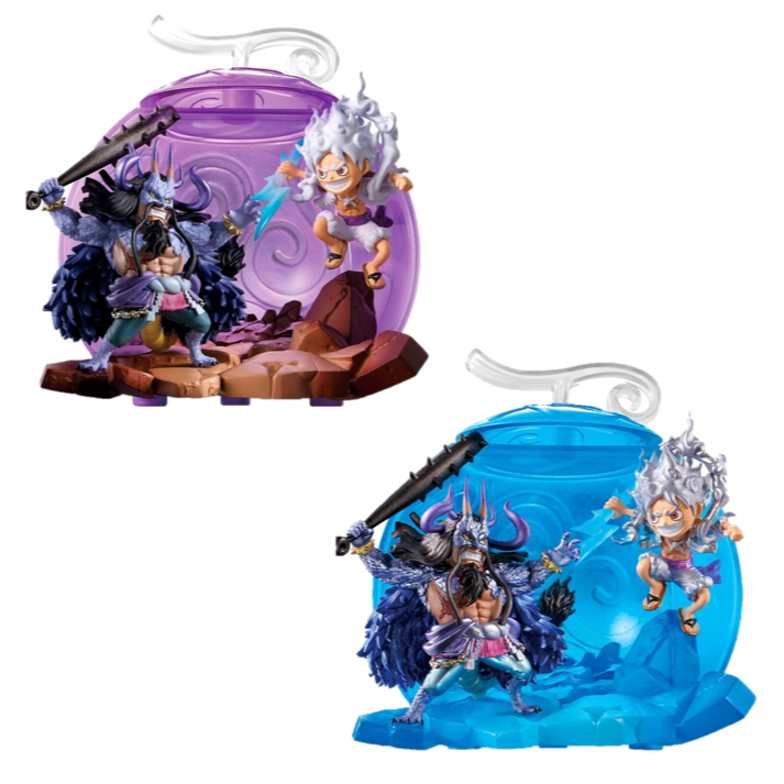BANDAI 萬代 航海王果實公仔GRAND 1 魯夫VS凱多 共2款 扭蛋 轉蛋 公仔 盒玩 海賊王-細節圖3
