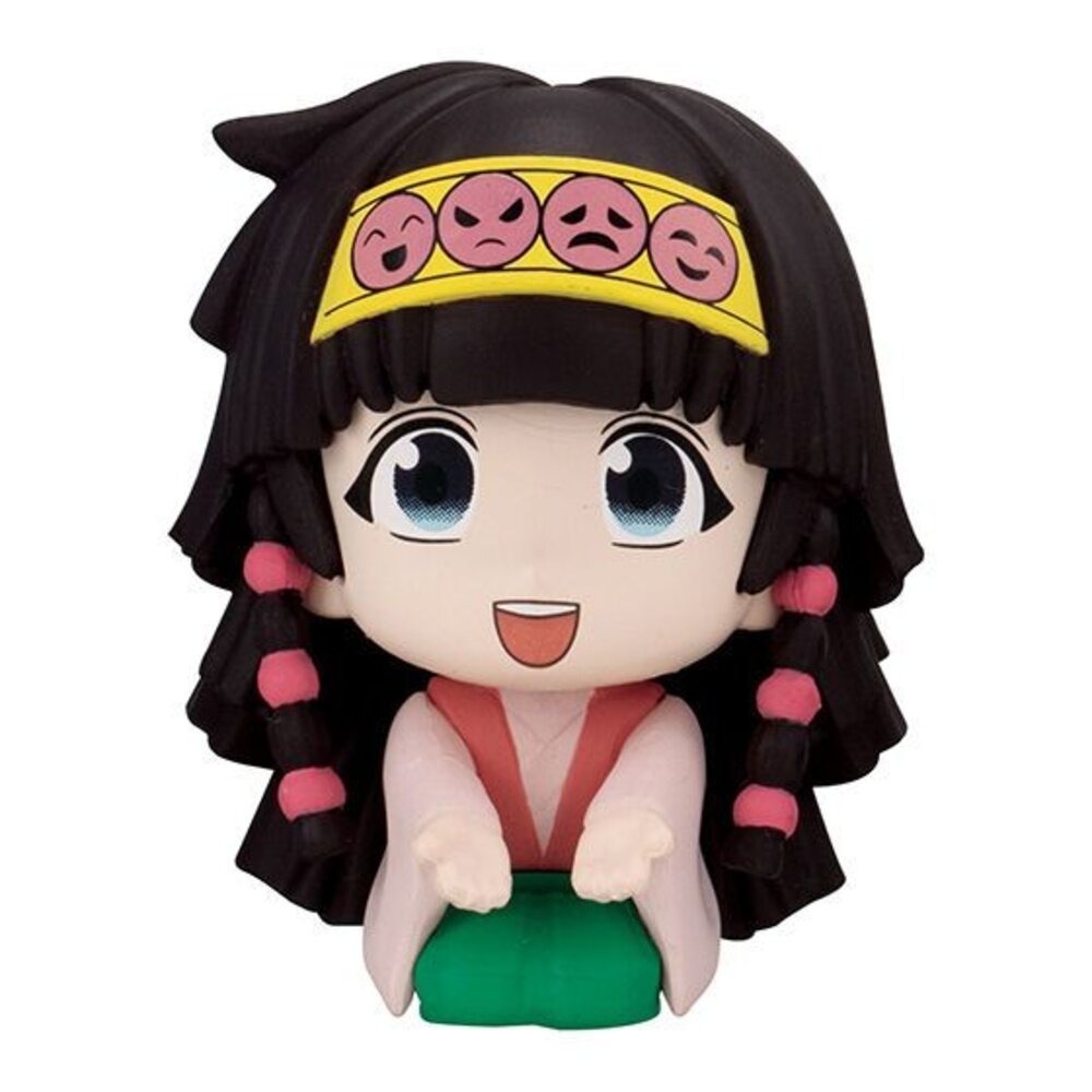 BANDAI 萬代 獵人HUNTER×HUNTER坐姿公仔P4  揍敵客家族 共4款 扭蛋 轉蛋 公仔 盒玩-規格圖3