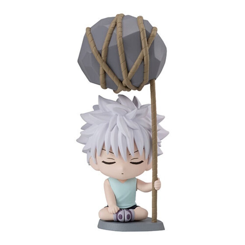 BANDAI 萬代 獵人HUNTER×HUNTER坐姿公仔P6 貪婪之島篇 共4款 扭蛋 轉蛋 公仔 盒玩-規格圖3