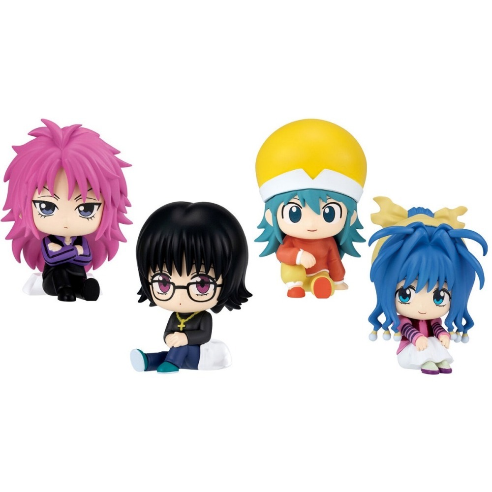 BANDAI 萬代 獵人HUNTER×HUNTER坐姿公仔 GIRL 共四款 扭蛋 轉蛋 公仔 盒玩-細節圖3