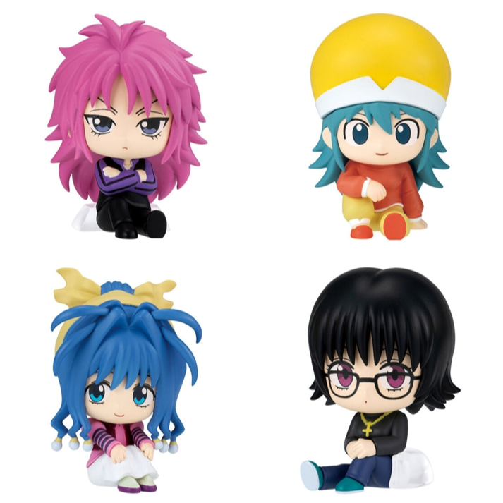 BANDAI 萬代 獵人HUNTER×HUNTER坐姿公仔 GIRL 共4款 扭蛋 轉蛋 公仔 盒玩-細節圖3