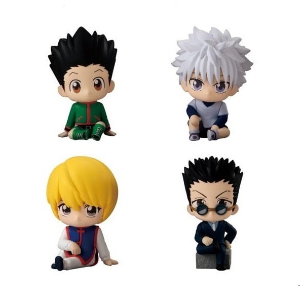BANDAI 萬代 獵人HUNTER×HUNTER坐姿公仔P1 共4款 扭蛋 轉蛋 公仔 盒玩-細節圖3