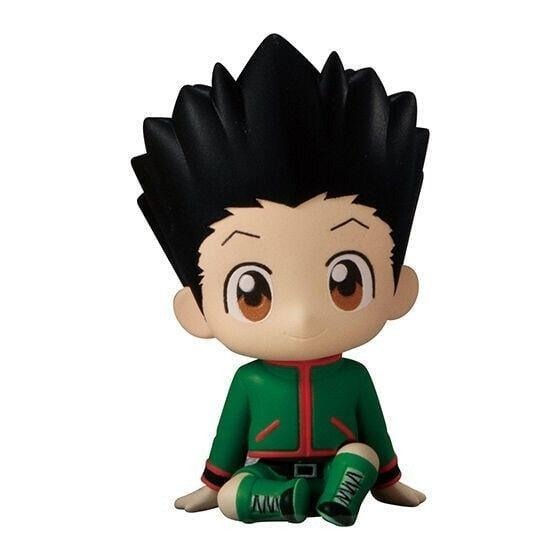 BANDAI 萬代 獵人HUNTER×HUNTER坐姿公仔P1 共4款 扭蛋 轉蛋 公仔 盒玩-規格圖3