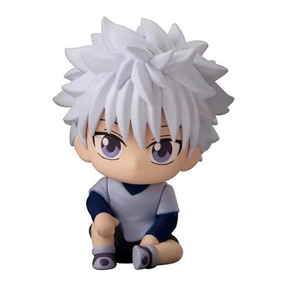BANDAI 萬代 獵人HUNTER×HUNTER坐姿公仔P1 共4款 扭蛋 轉蛋 公仔 盒玩-規格圖3