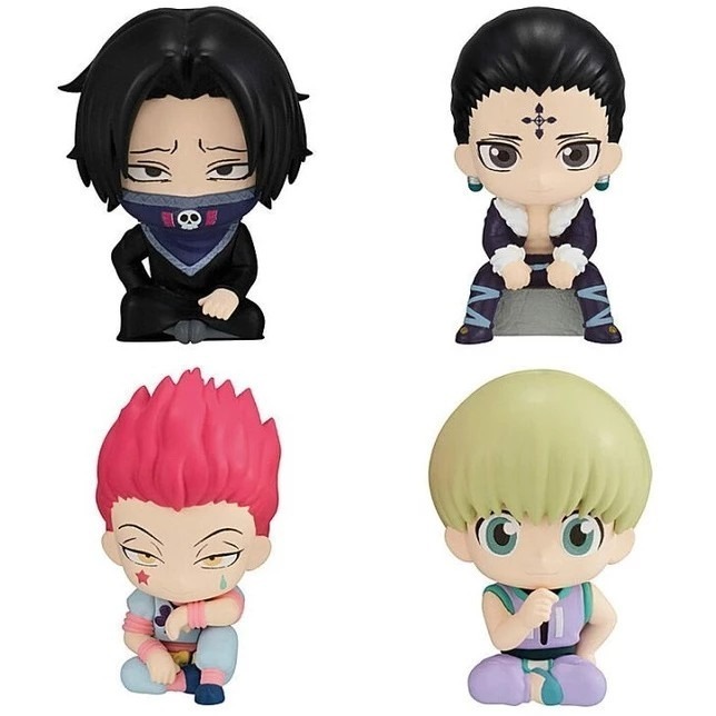 BANDAI 萬代 獵人HUNTER×HUNTER坐姿公仔P2 共4款 扭蛋 轉蛋 公仔 盒玩-細節圖3