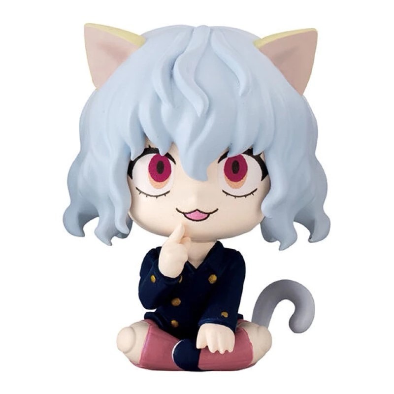 BANDAI 萬代 獵人HUNTER×HUNTER坐姿公仔P3  共4款 扭蛋 轉蛋 公仔 盒玩-規格圖3