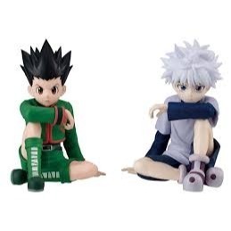 BANDAI 萬代 獵人HUNTER X HUNTER坐姿模型P1 共2款 扭蛋 轉蛋 公仔 盒玩-細節圖3
