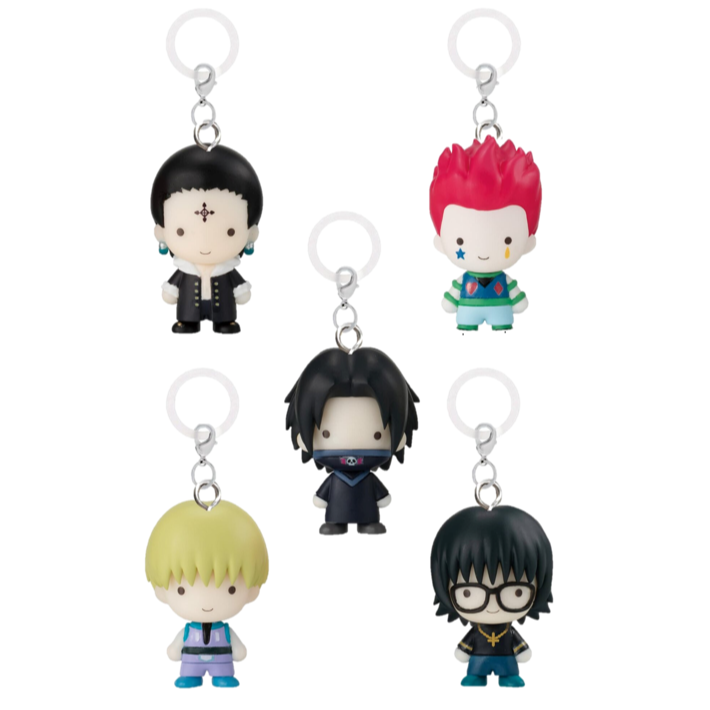 BANDAI 萬代 獵人HUNTER×HUNTER造型吊飾P2幻影旅團 共5款 扭蛋 轉蛋 公仔 盒玩-細節圖3