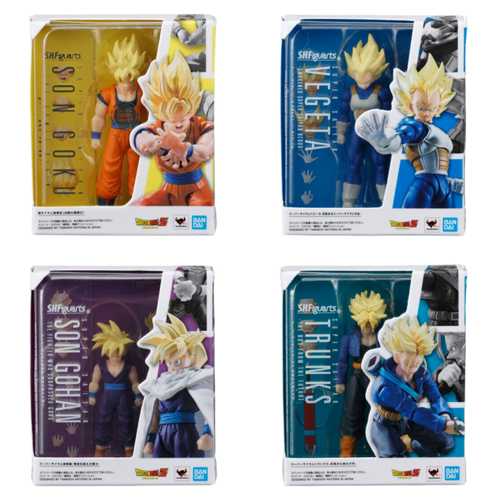 BANDAI 萬代 七龍珠SHF包裝盒公仔 共4款 扭蛋 轉蛋 公仔 盒玩-細節圖3