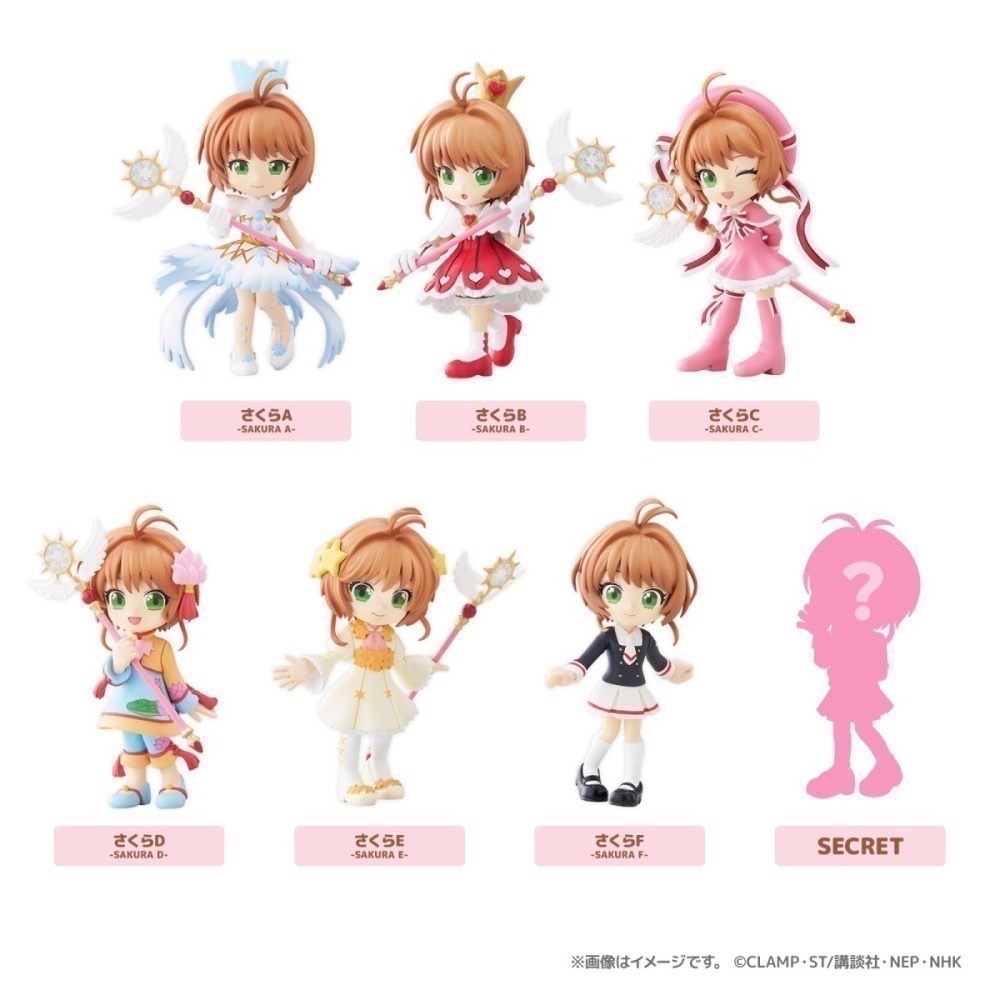 BUSHIROAD PalVerse 庫洛魔法使 透明牌篇 盲盒共6款+1隱藏款 日版 可挑款 盒抽 盒玩-細節圖2