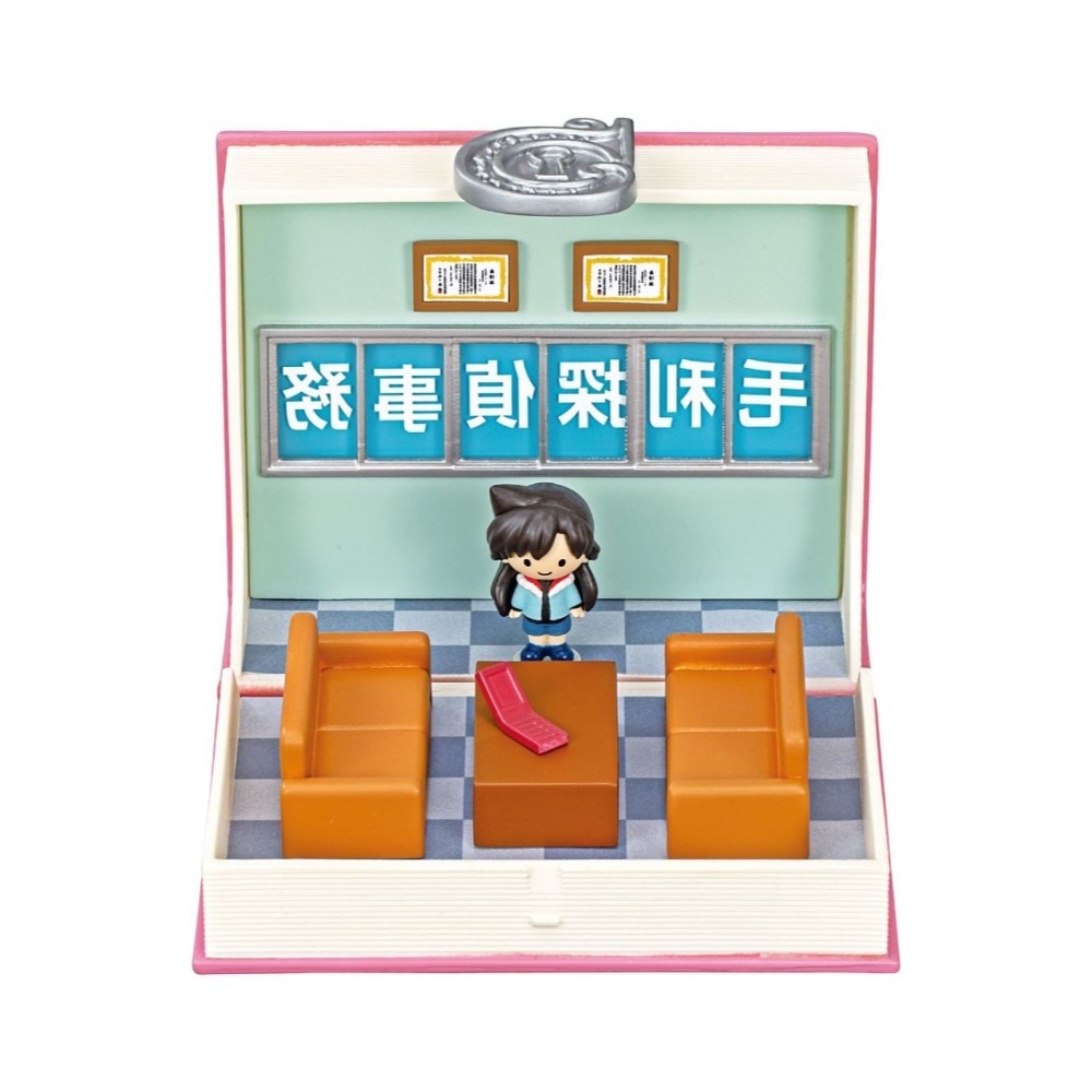 RE-MENT 名偵探柯南口袋秘密書 盲盒共6款 日版 可挑款 景品盒玩 盒抽-規格圖3
