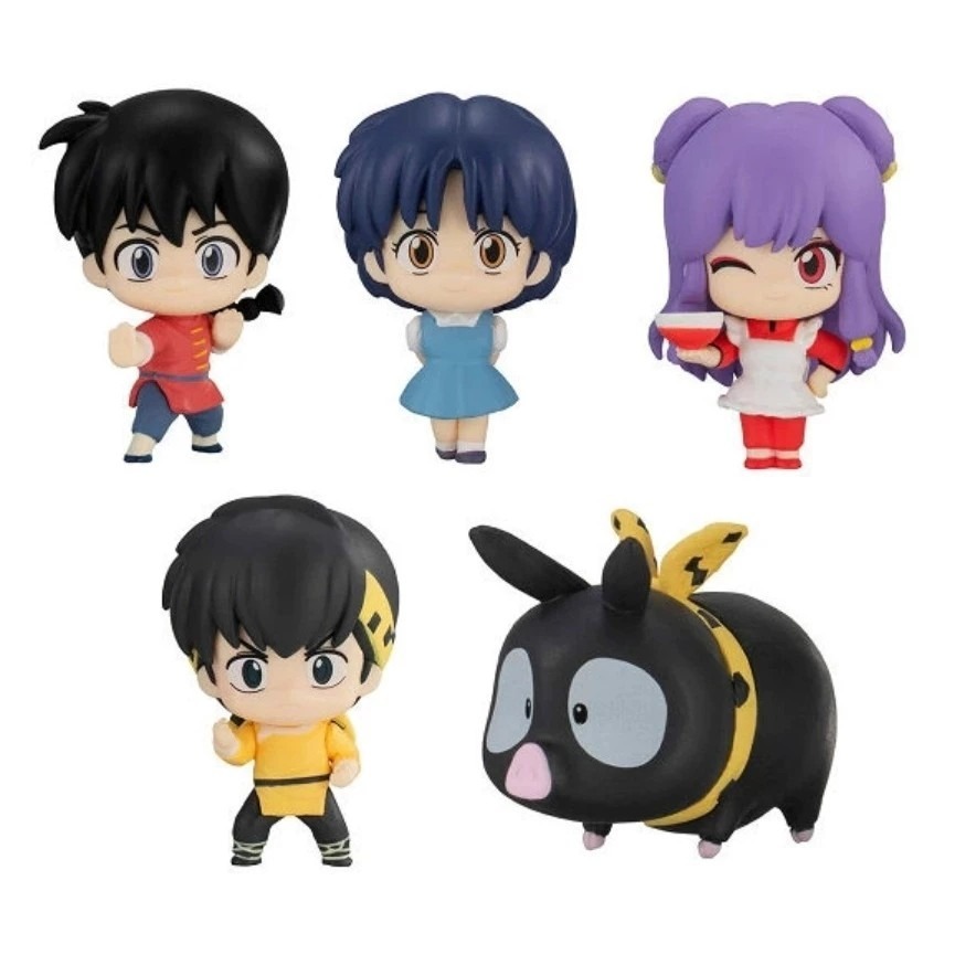 BANDAI 萬代 亂馬2分之1排隊公仔 共5款 扭蛋 轉蛋 公仔 盒玩-細節圖3