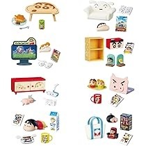 RE-MENT 蠟筆小新一起到小新房間玩耍吧 盲盒共8款 日版 可挑款 景品盒玩 盒抽-細節圖3