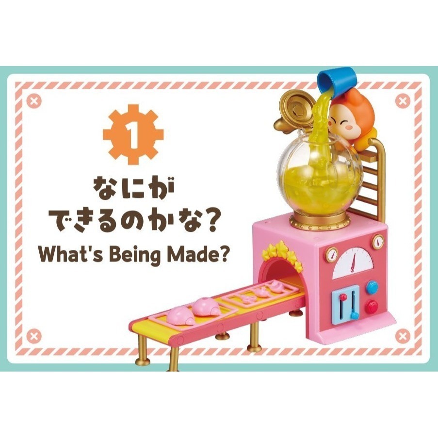RE-MENT 星之卡比瓦豆魯迪的玩具工廠 盲盒 共6款 日版 可挑款 景品盒玩 盒抽-細節圖3