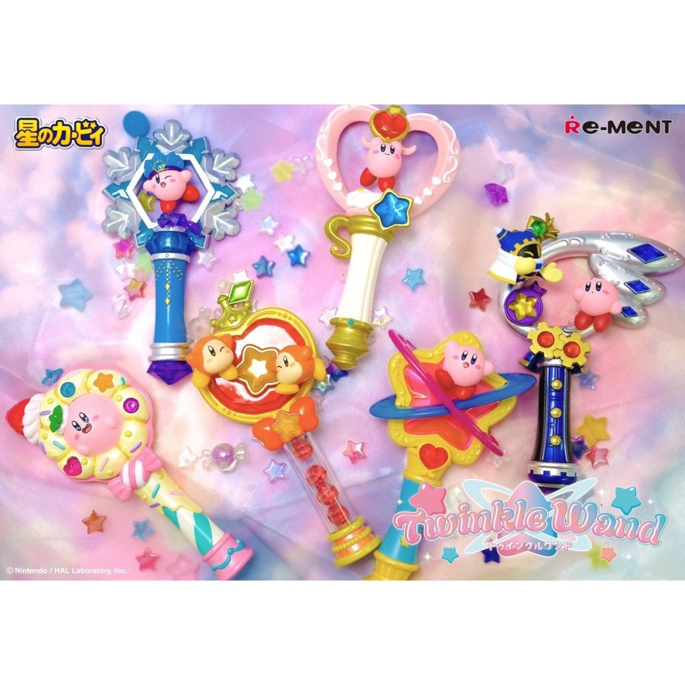 RE-MENT 星之卡比 Twinkle Wand 閃亮魔杖 盲盒共6款 日版 可挑款 景品盒玩 盒抽-細節圖2