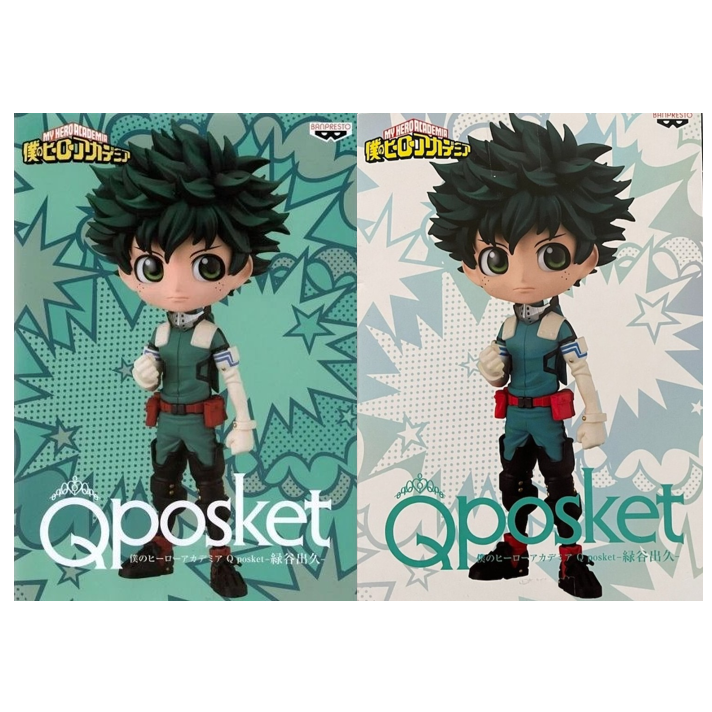 BANPRESTO Q posket 我的英雄學院-綠谷出久公仔 共2款 日版 可挑款 景品 盒玩-細節圖2