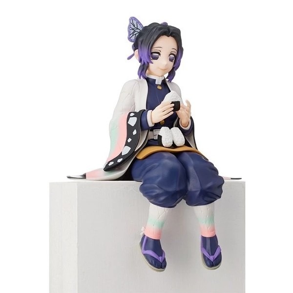SEGA Prize 鬼滅之刃-蟲柱蝴蝶忍 坐坐吃飯糰公仔 日版 景品 盒玩-細節圖4