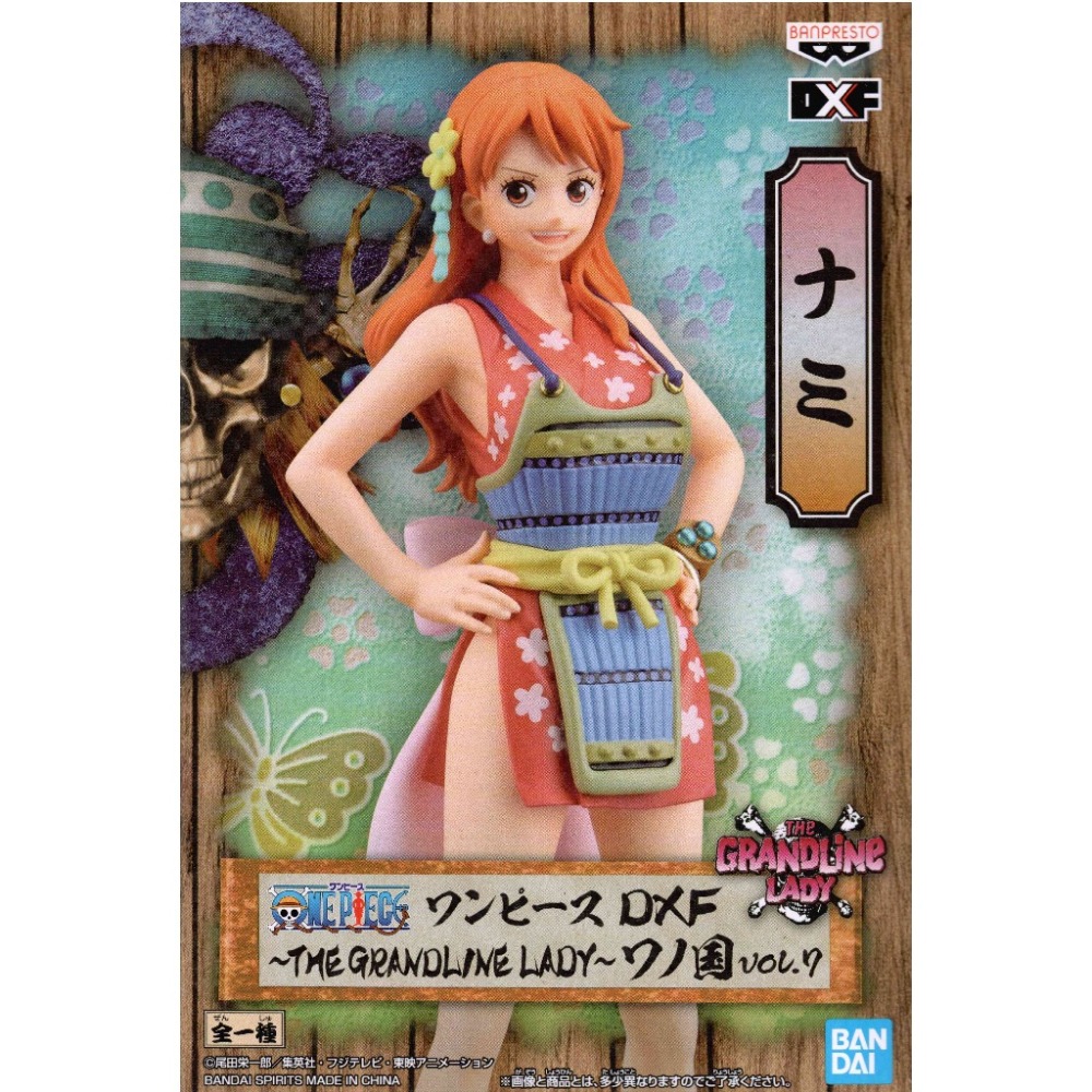 BANPRESTO 航海王DXF THE GRANDLINE LADY 和之國vol.7 娜美公仔 日版 景品 盒玩-細節圖2