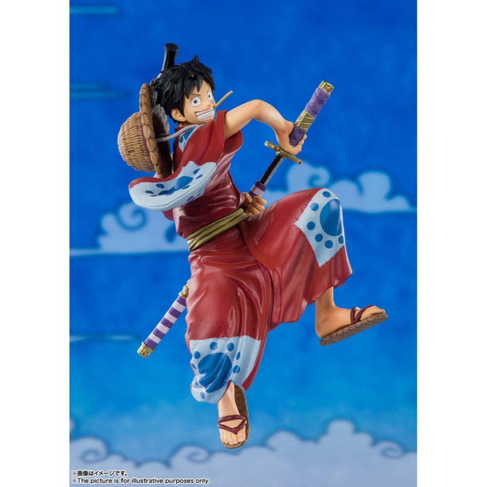 BANDAI Figuarts ZERO 航海王 和之國-魯夫太郎公仔 日版 景品 盒玩-細節圖2