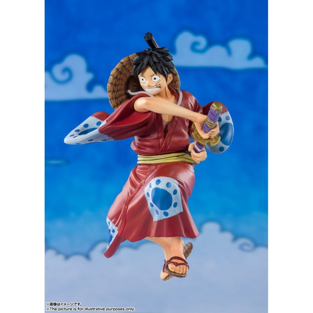 BANDAI Figuarts ZERO 航海王 和之國-魯夫太郎公仔 日版 景品 盒玩-細節圖3