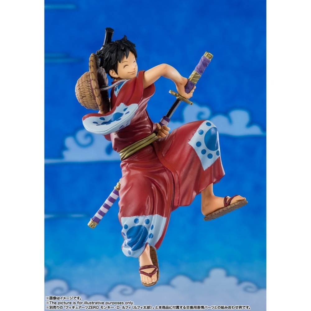 BANDAI Figuarts ZERO 航海王 和之國-魯夫太郎公仔 日版 景品 盒玩-細節圖4