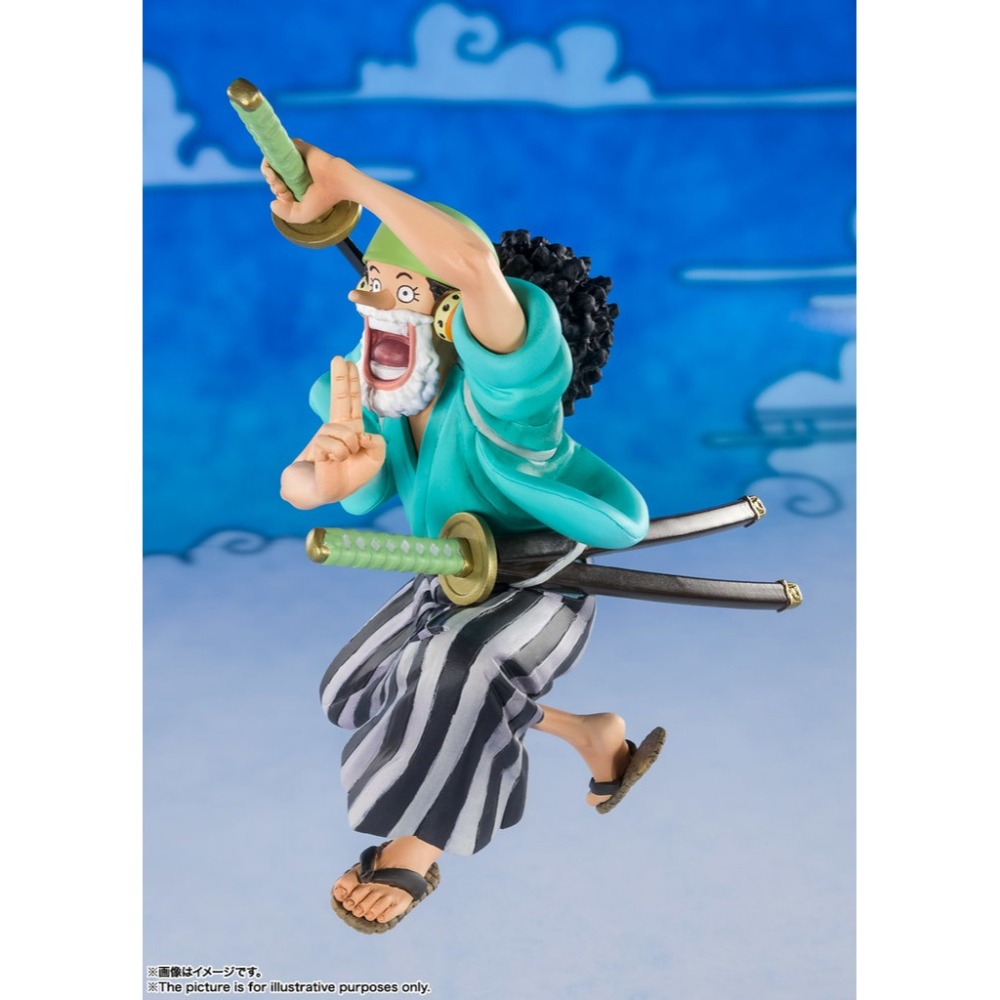 BANDAI Figuarts ZERO 航海王 和之國-騙人八(騙人布)公仔 日版 景品 盒玩-細節圖4