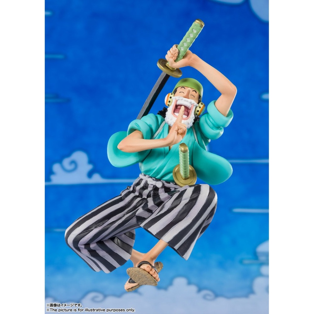 BANDAI Figuarts ZERO 航海王 和之國-騙人八(騙人布)公仔 日版 景品 盒玩-細節圖5